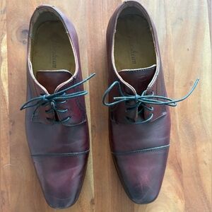 Florsheim Men’s Cap-Toe Derby Shoes - Oxblood